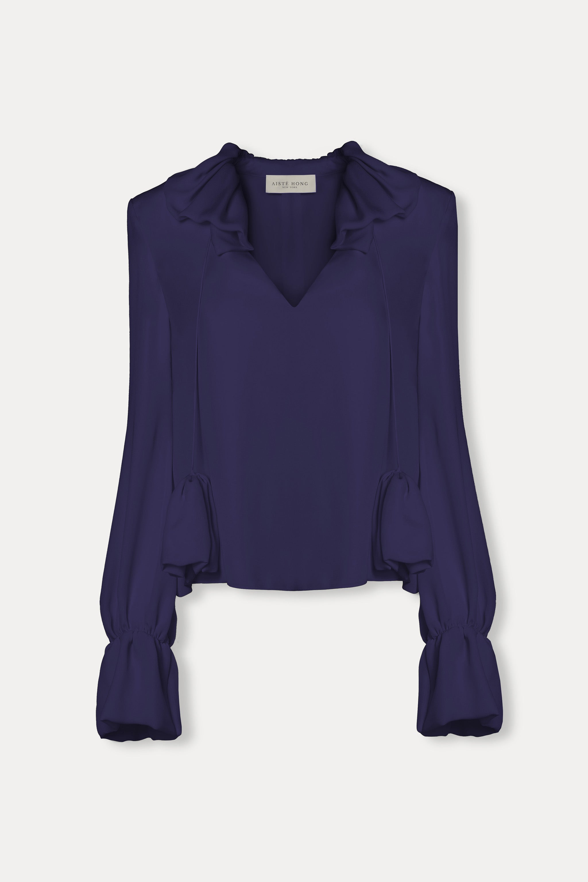 AISTE HONG TIE-NECK SHIRT main image 0