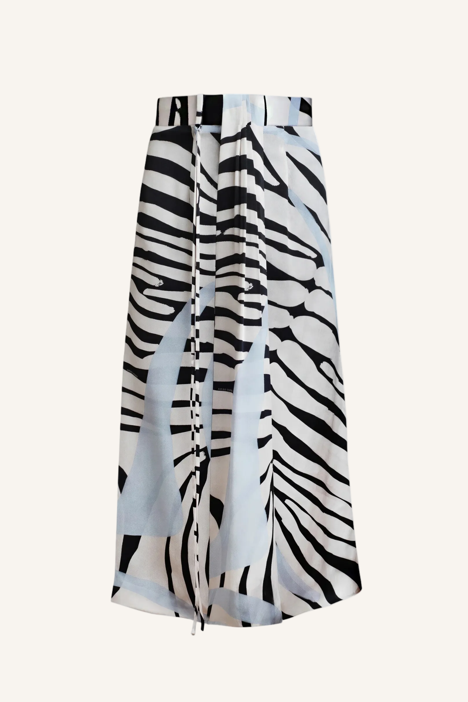 Draped Midi Skirt