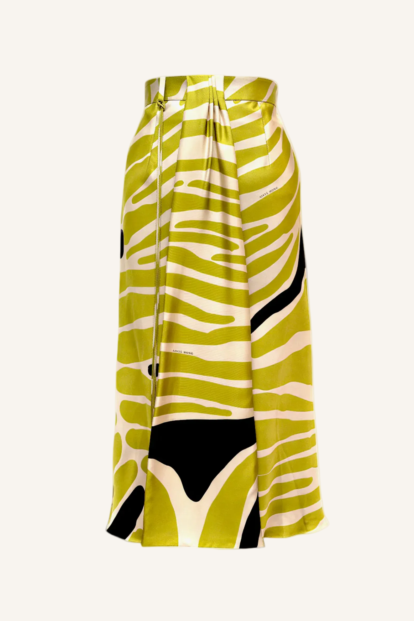 Draped Midi Skirt