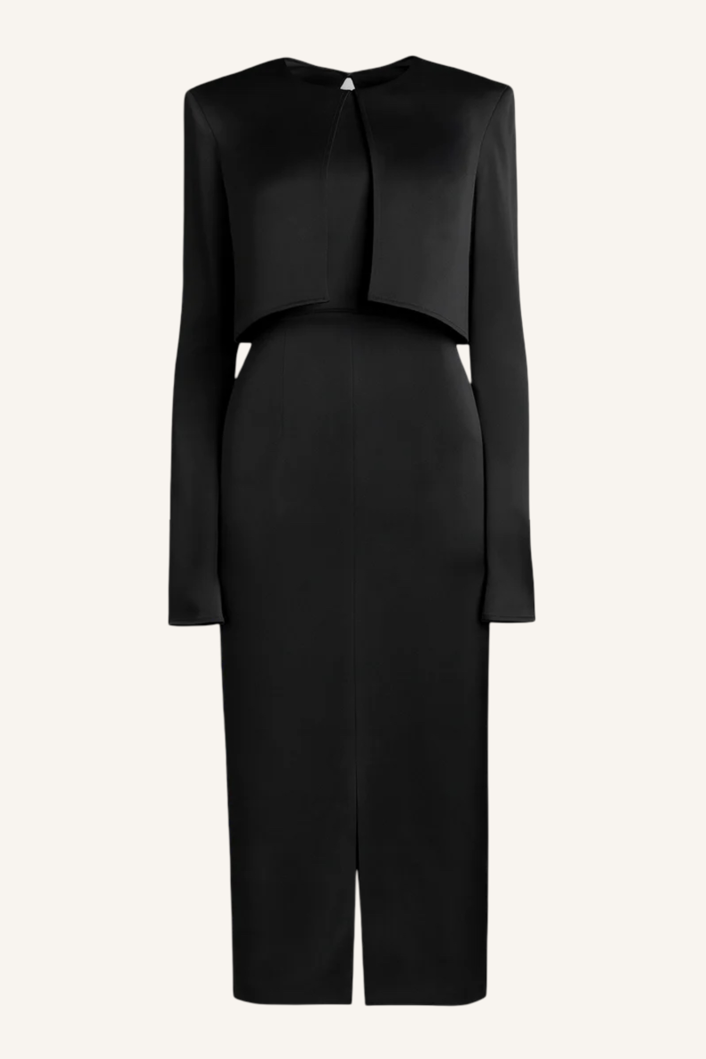 Open Back Midi Dress