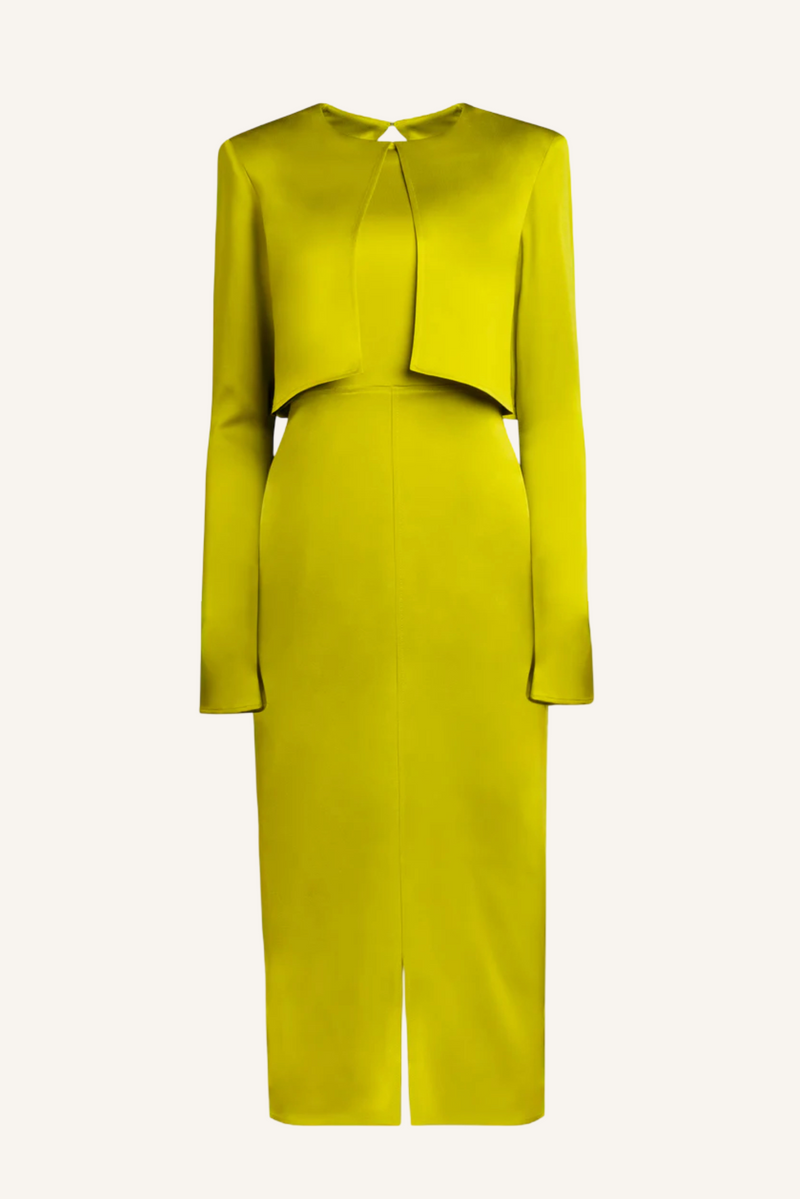 Open Back Midi Dress