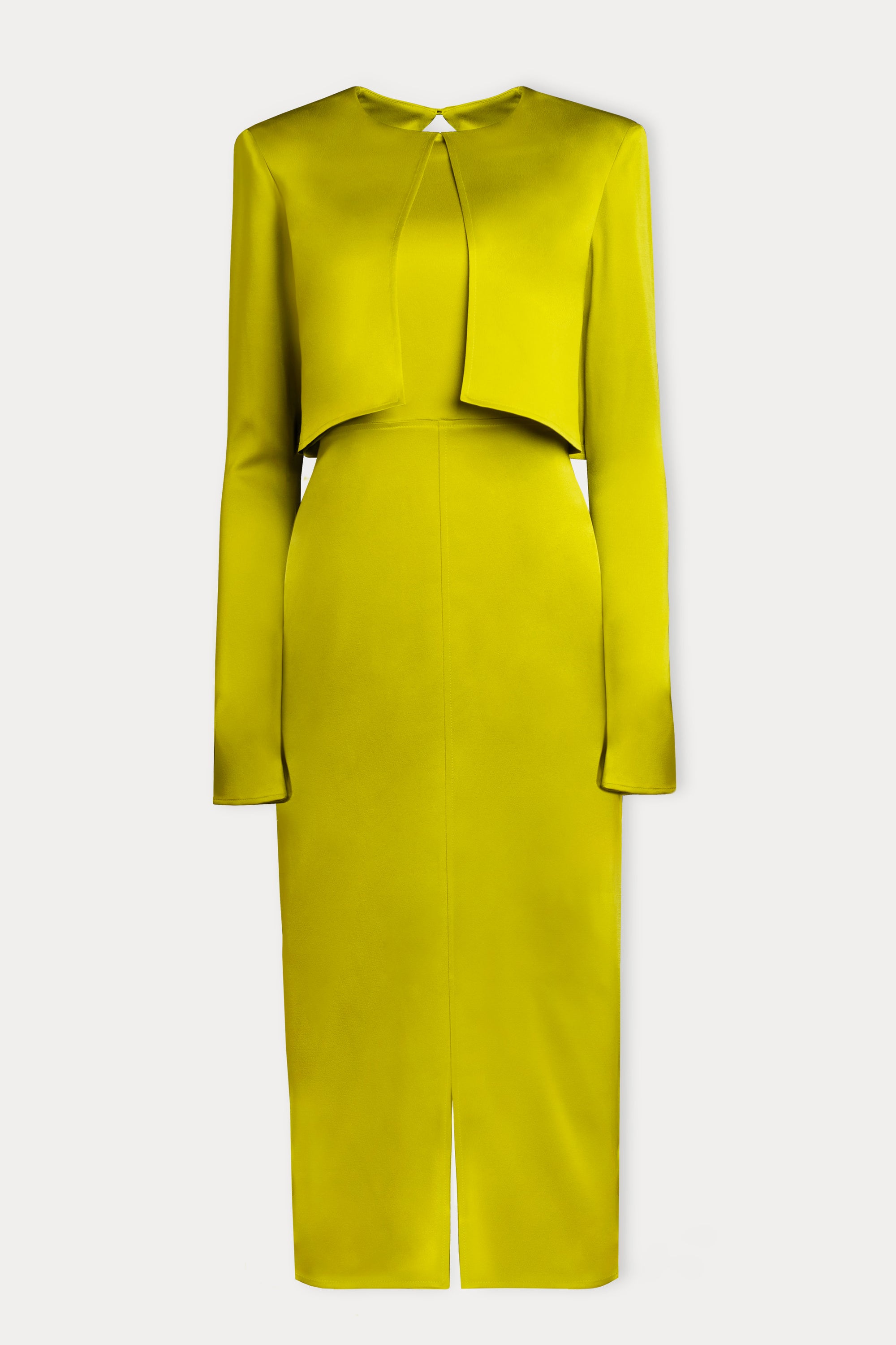 Open Back Midi Dress