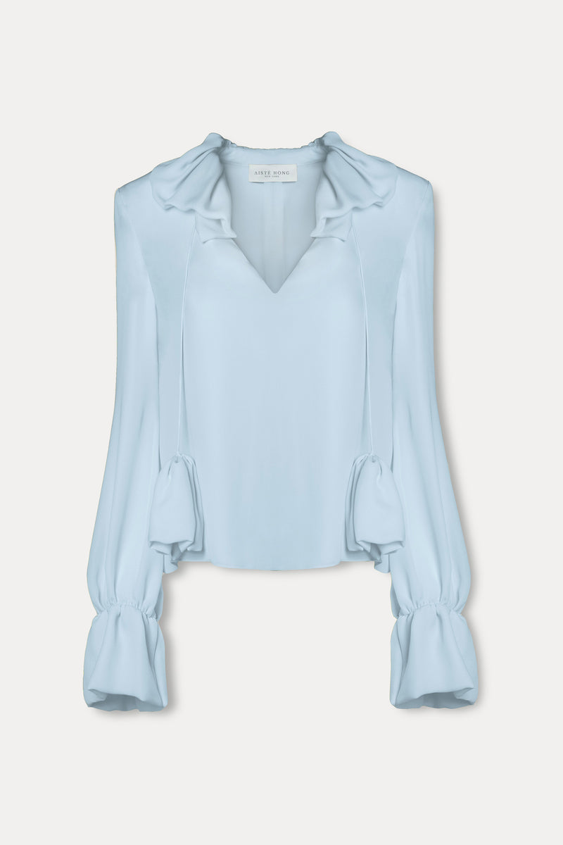 Baby Blue Blouse