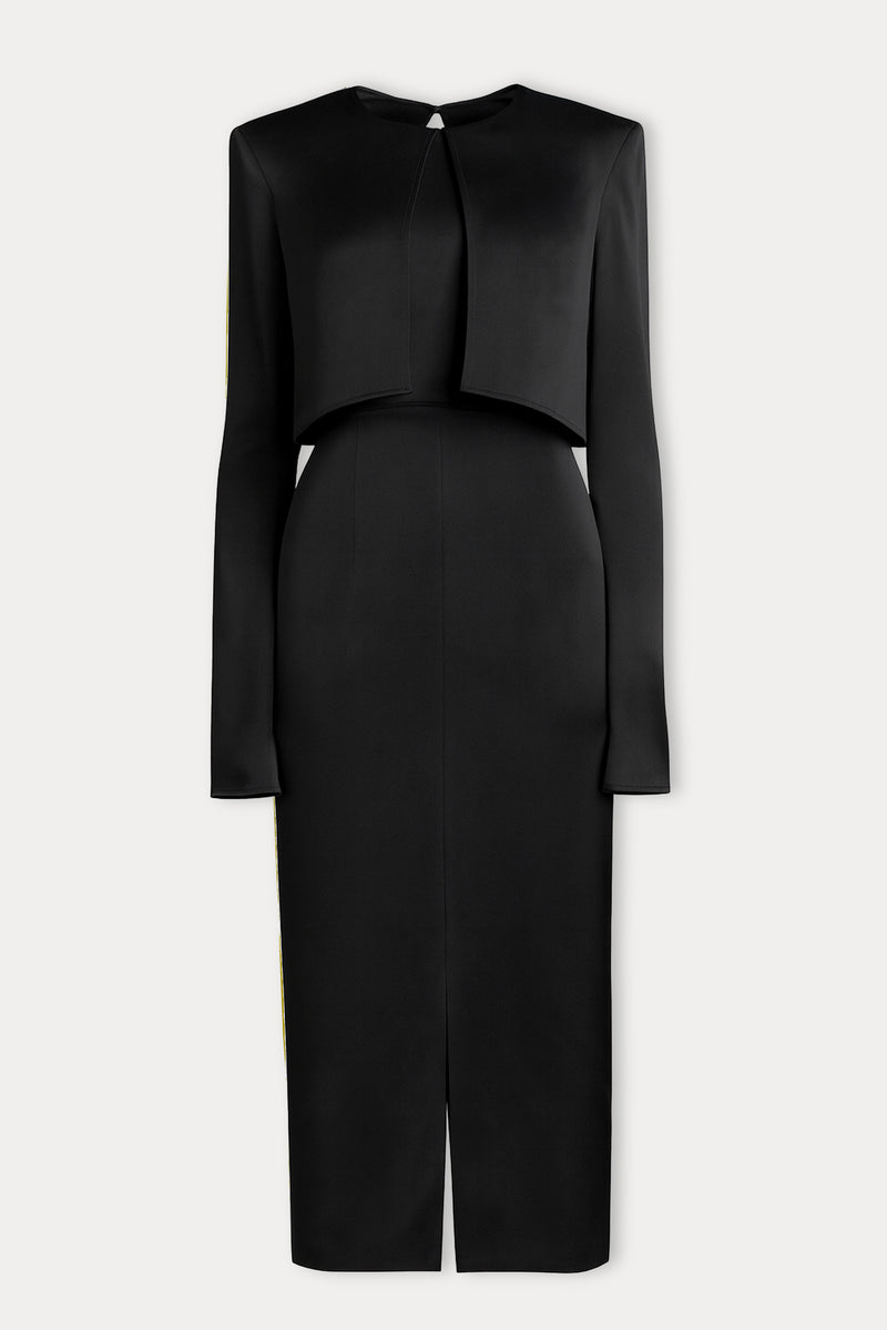 Open Back Midi Dress