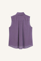 Ruffle Tie-Neck Blouse