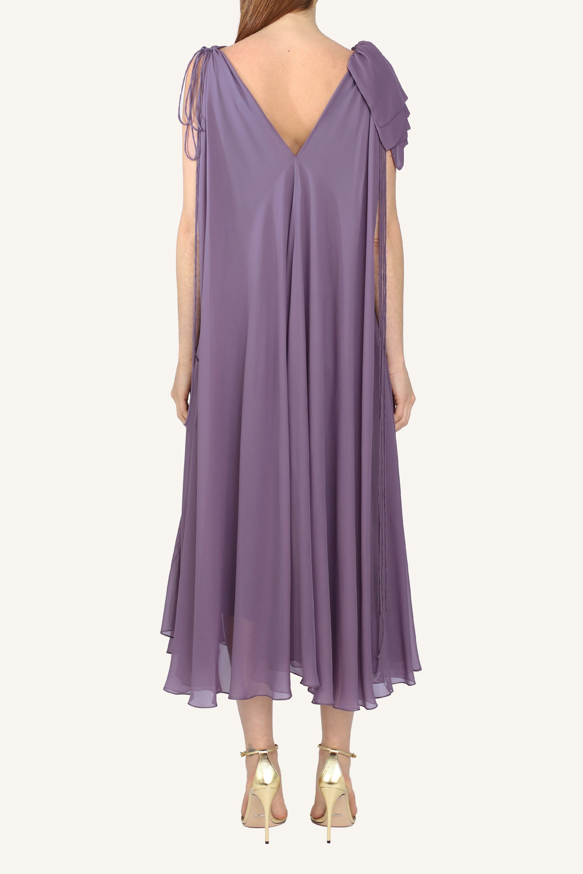 Ruffle Midi Dress