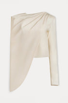 Draped Shoulder Top