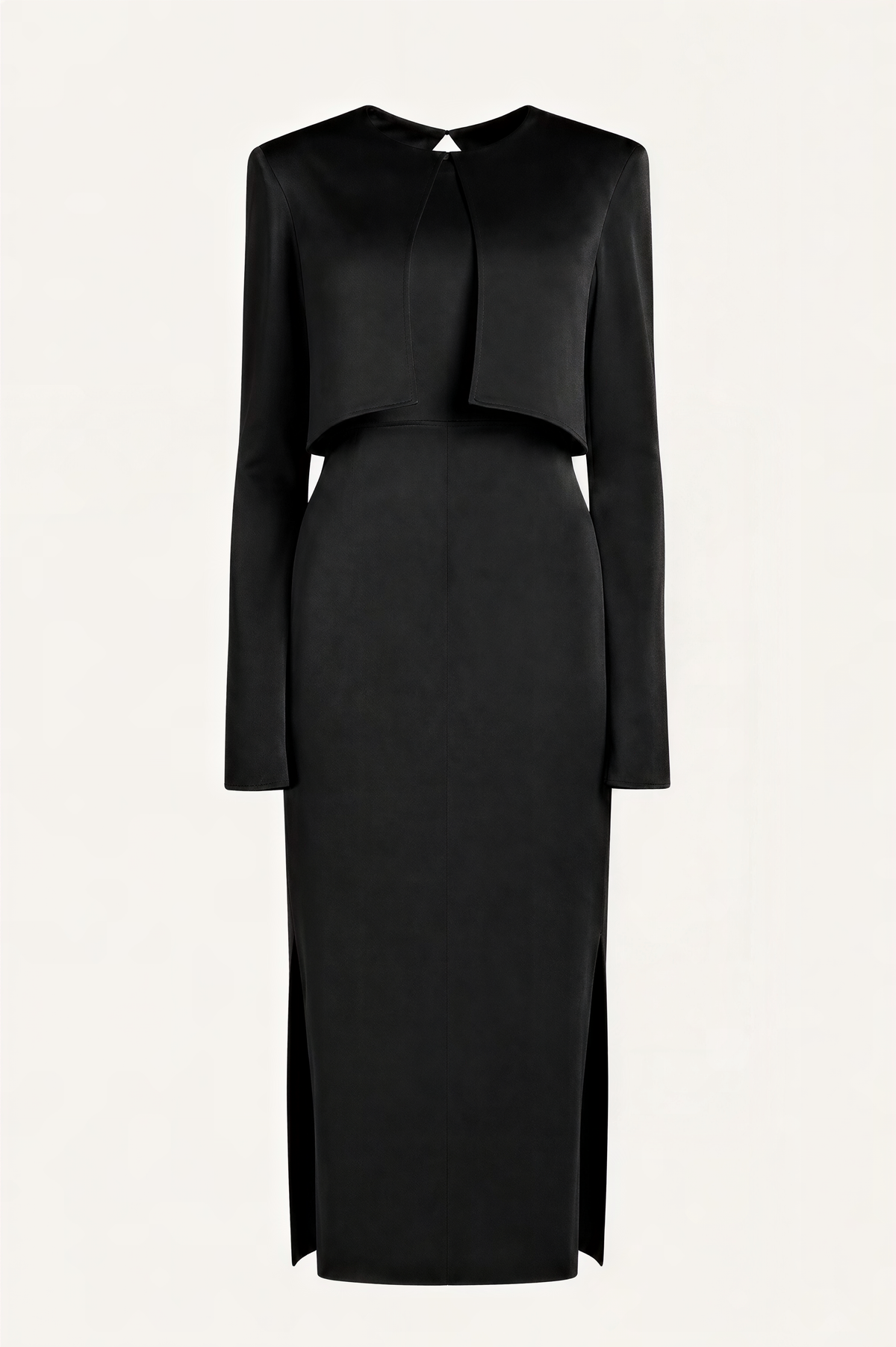 Open Back Midi Dress