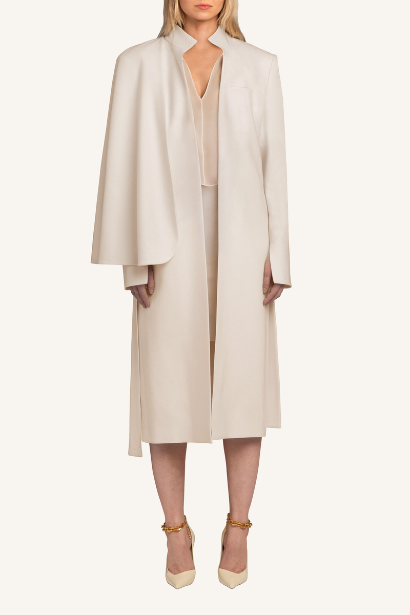 Asymmetric Cape Coat