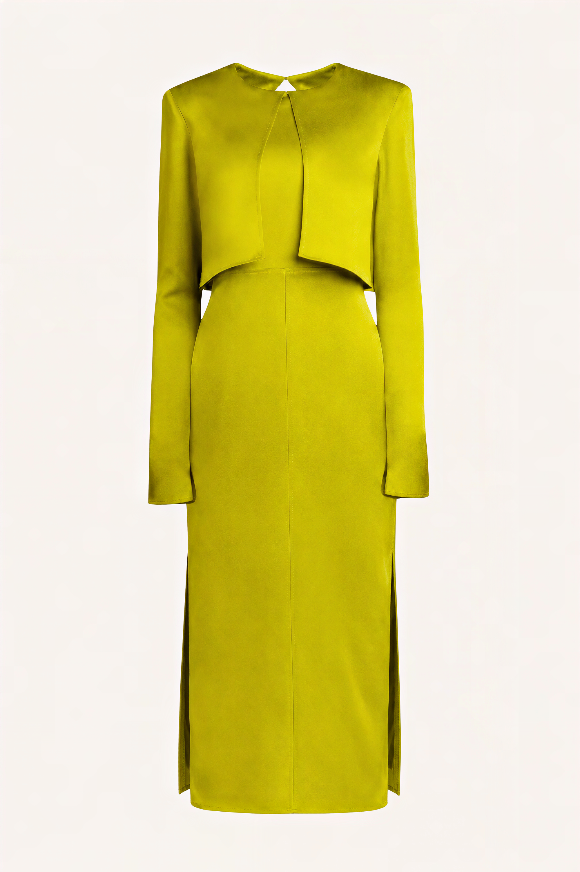 Open Back Midi Dress