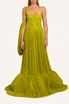 Bubble Hem Gown