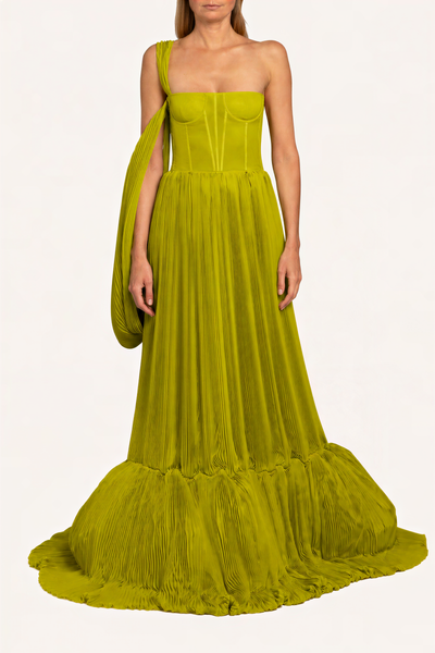 Bubble Hem Gown