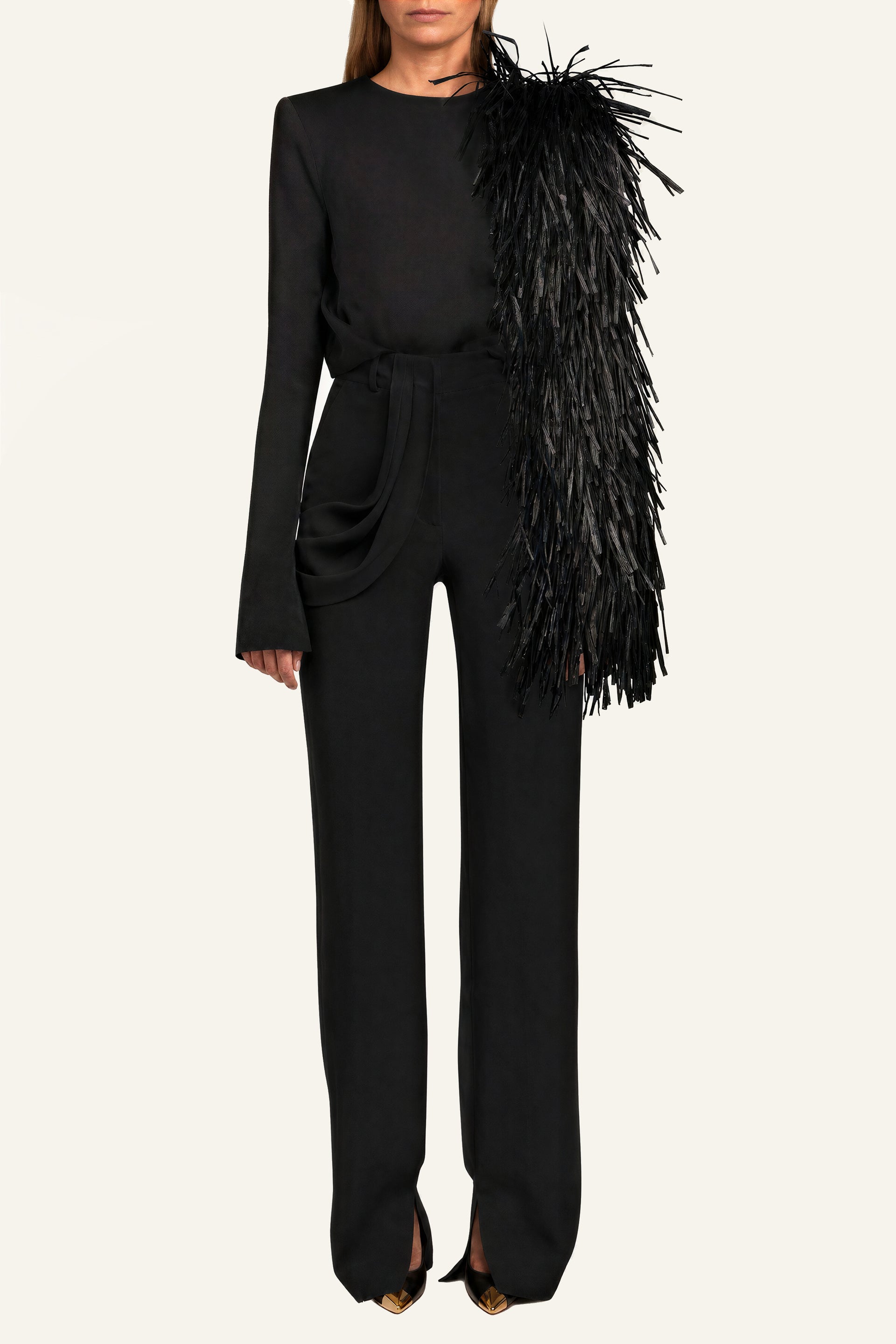 Draped Hip Pant