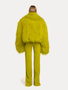 Recycled Polyester Faux-Fur Jacket