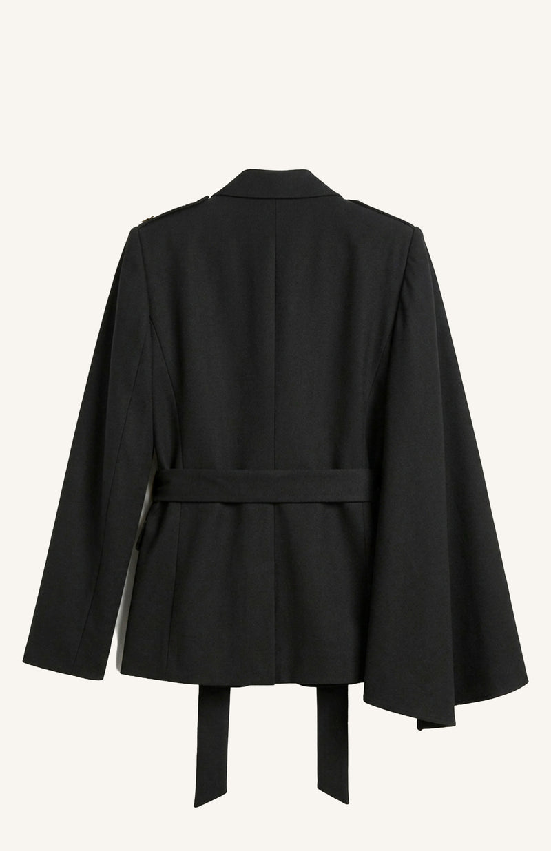 Sleeve Cape Blazer