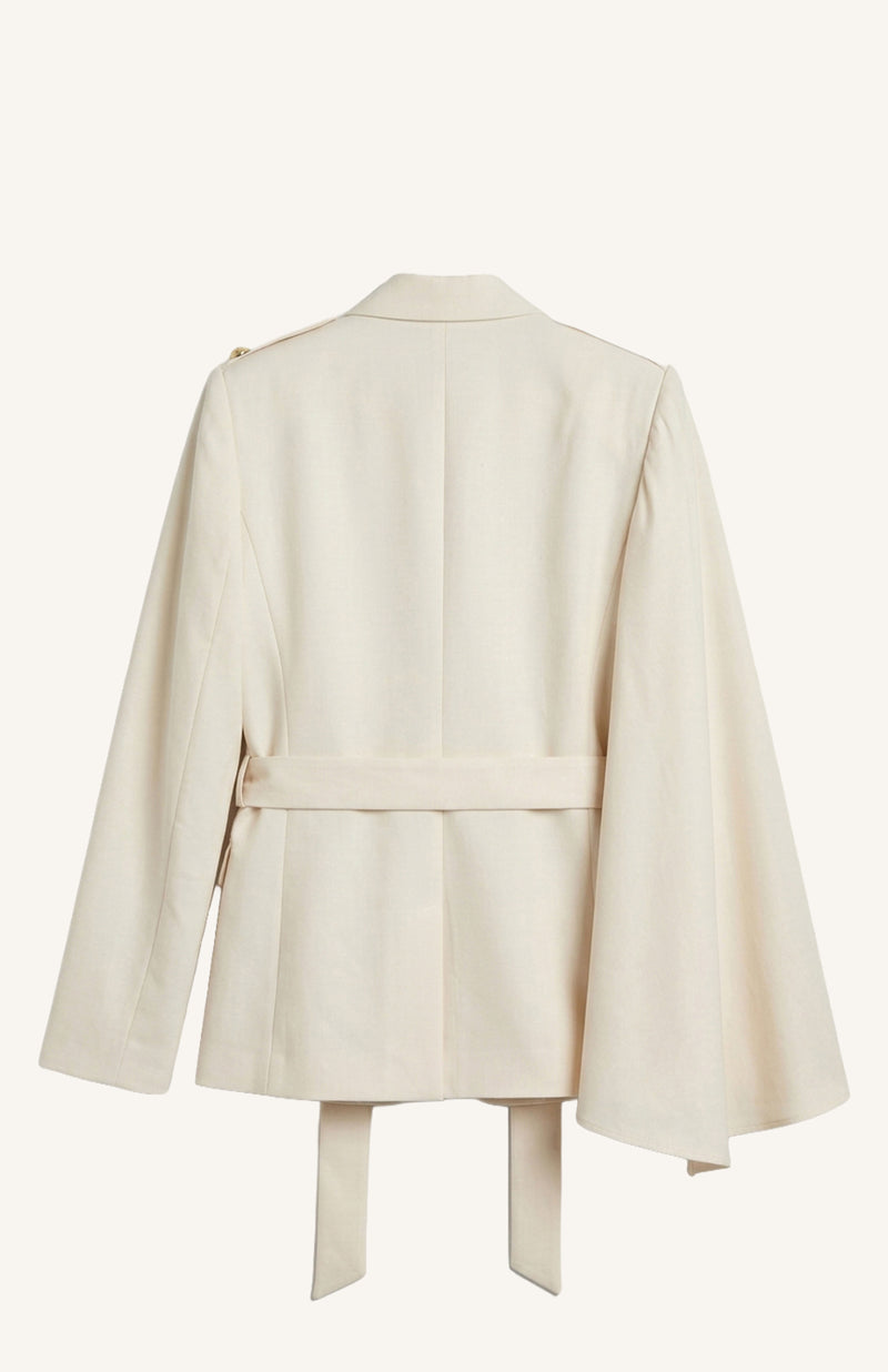 Sleeve Cape Blazer
