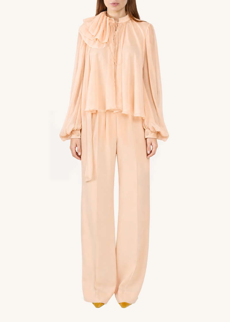 Wide Leg Pleat Pants