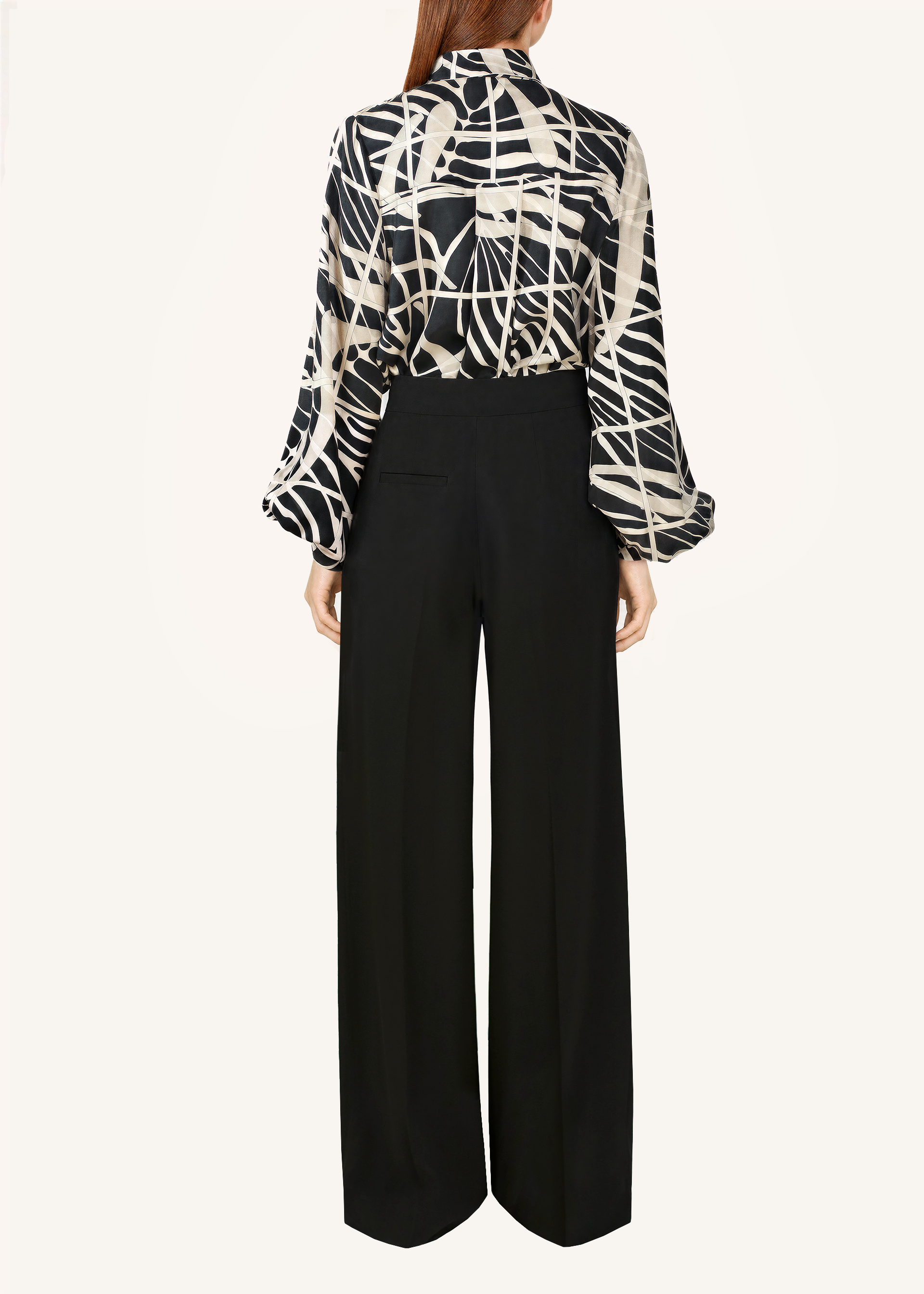 Wide Leg Pleat Pants
