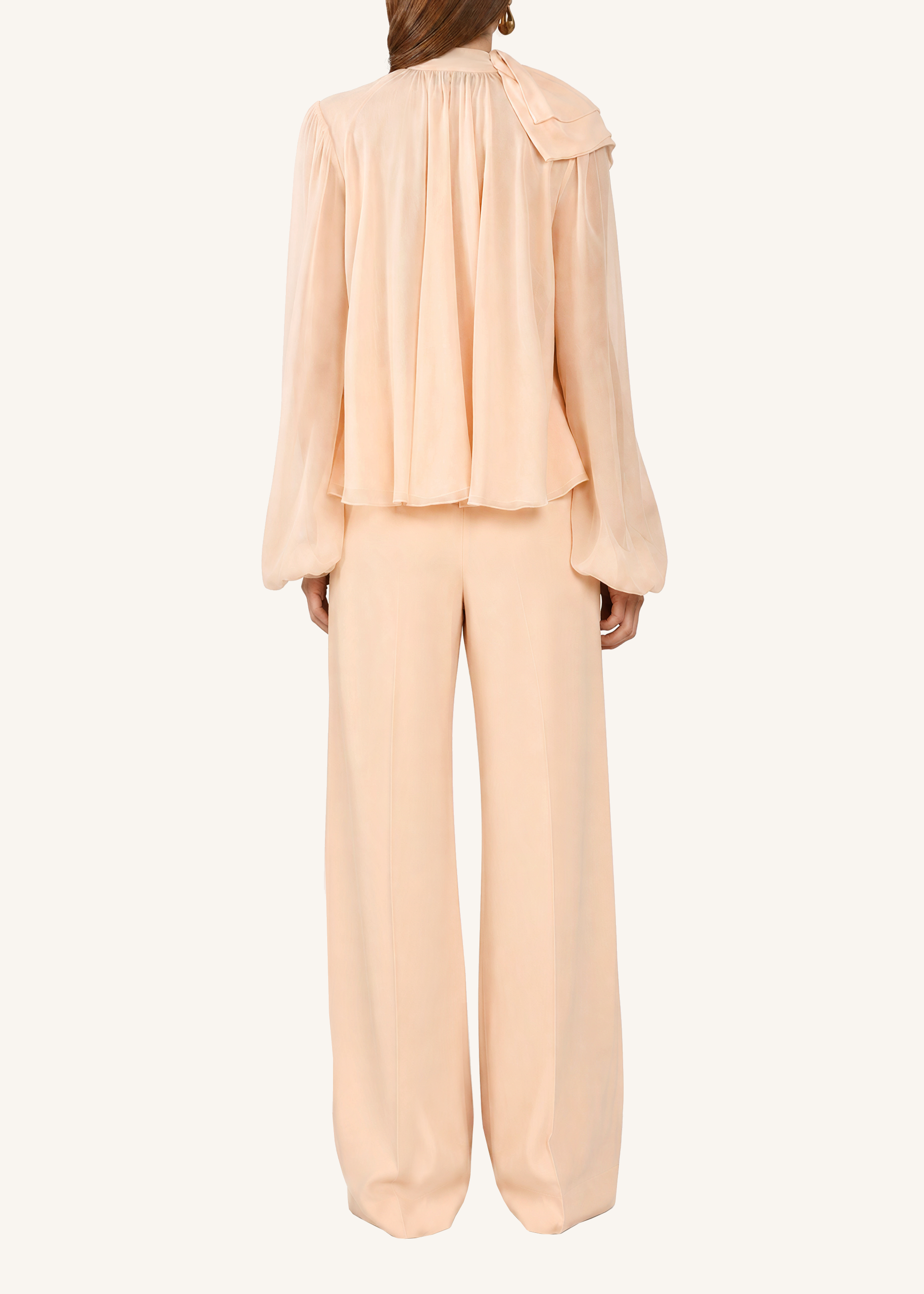 Ruffle Collar Blouse