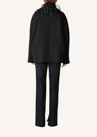 Zipper Feather Coat