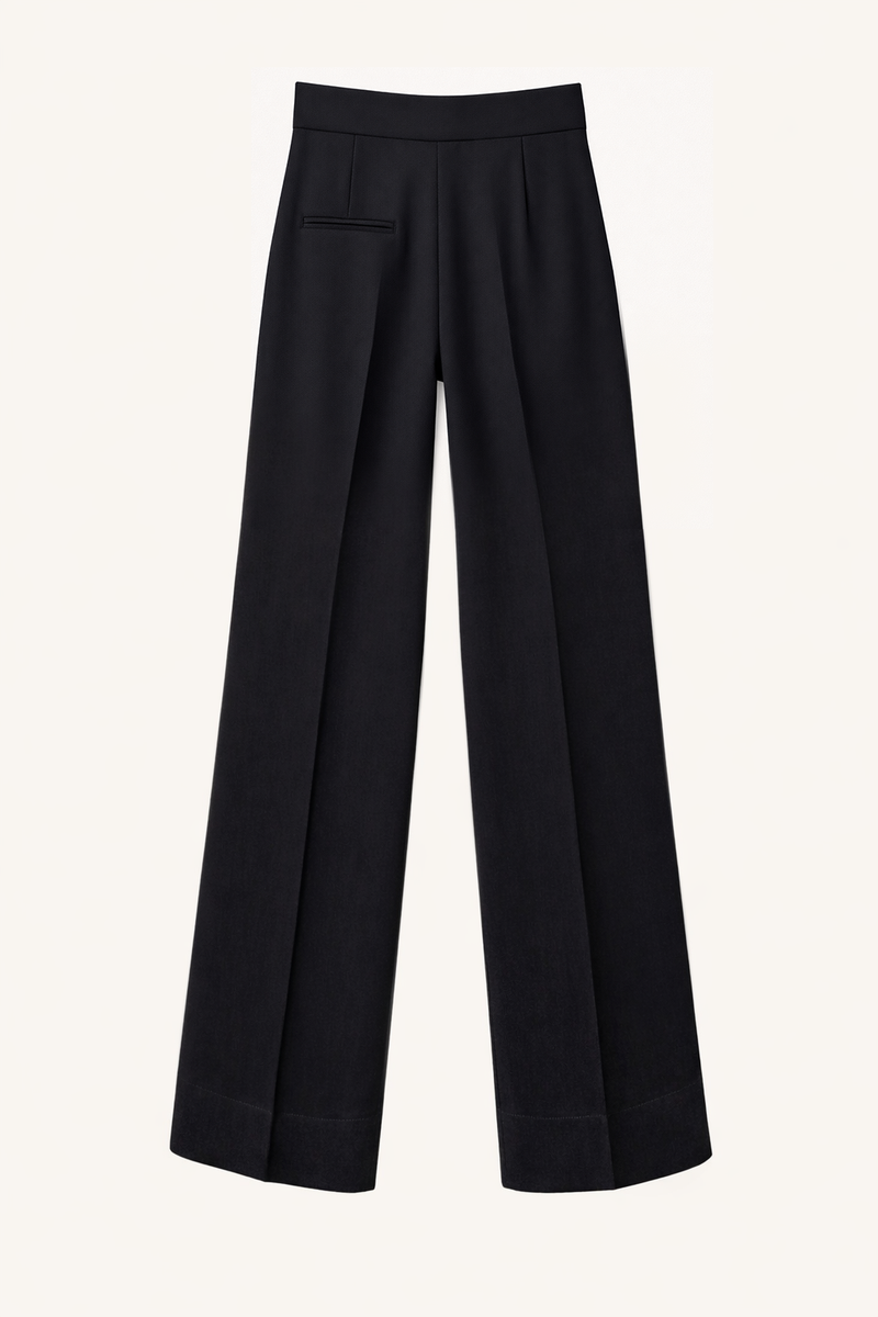 Wide Leg Pleat Pants