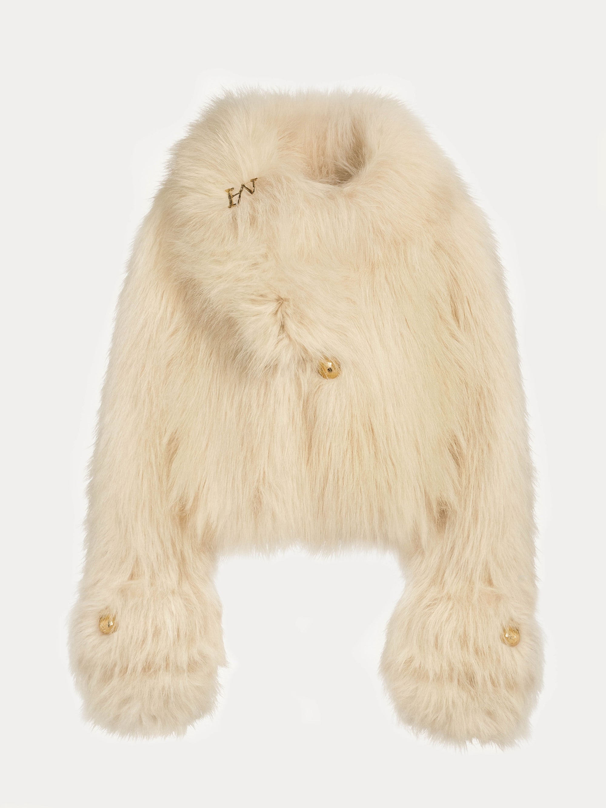 Recycled Polyester Faux-Fur Jacket