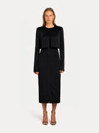 Open Back Midi Dress