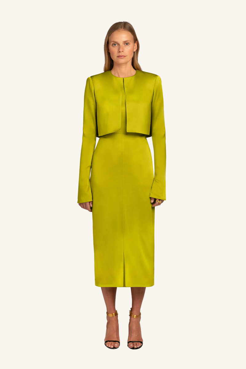 Open Back Midi Dress