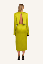 Open Back Midi Dress