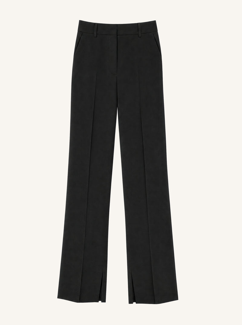 Slit Hem Pants