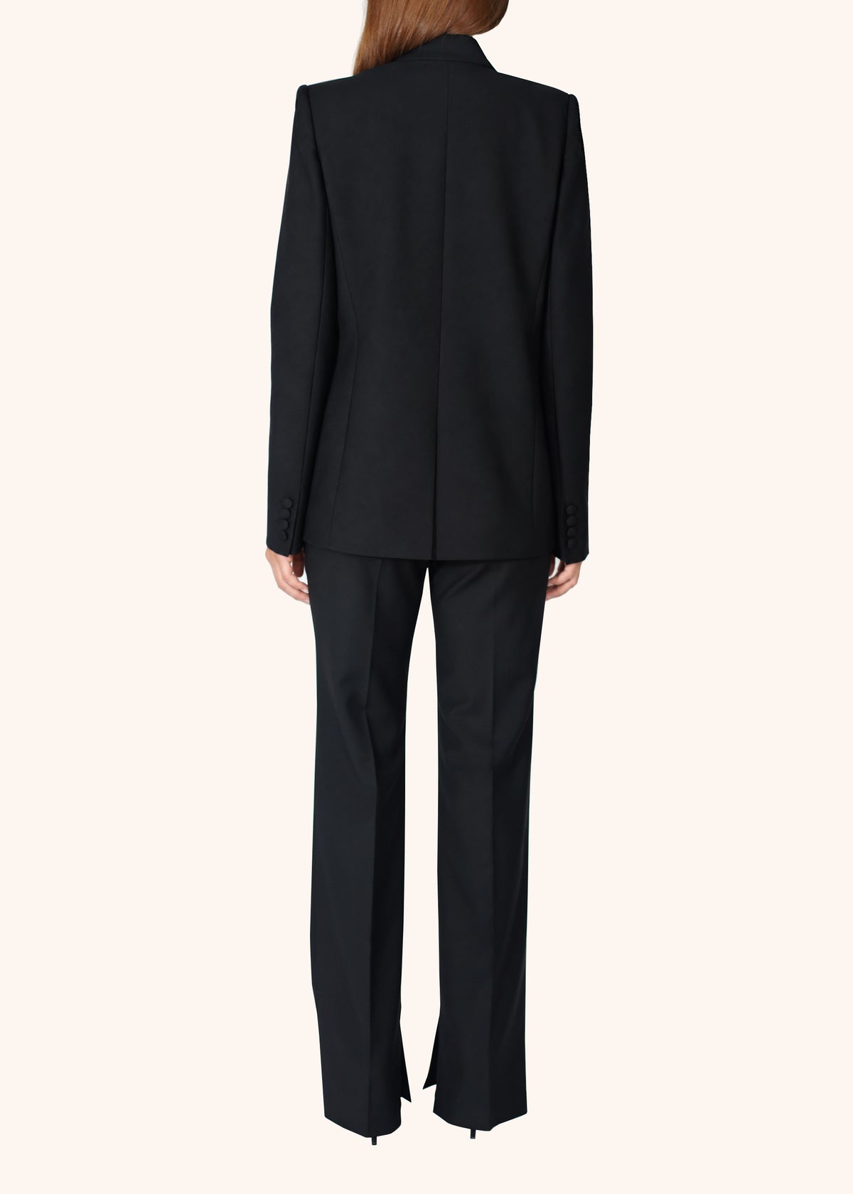 Ruffle Collar Blazer