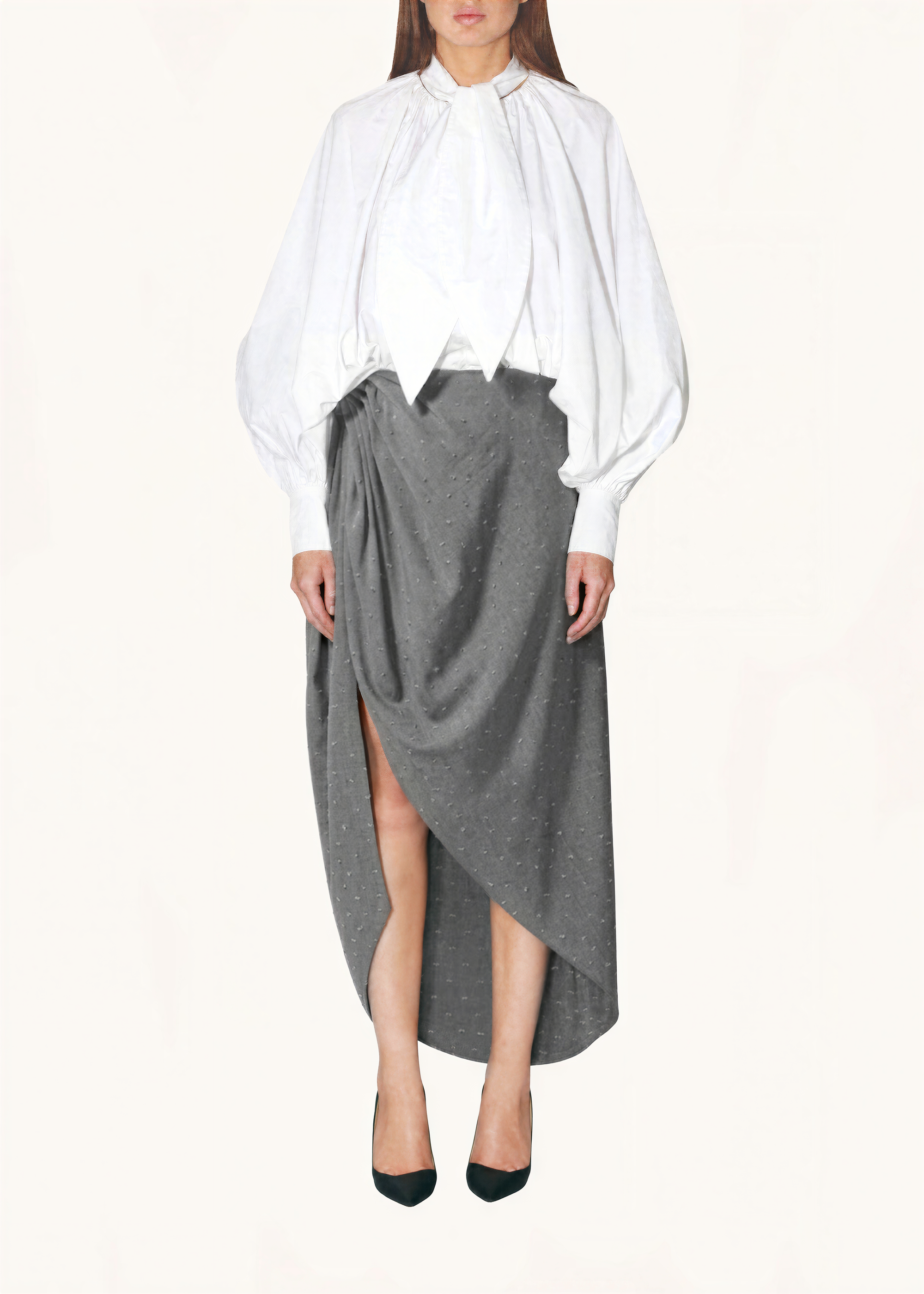 Hip Drape Skirt
