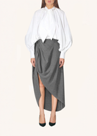 Hip Drape Skirt