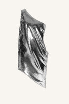 Sequin One-Shoulder Dress