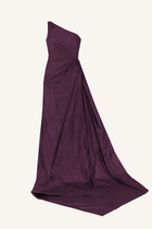 One-Shoulder Train Gown