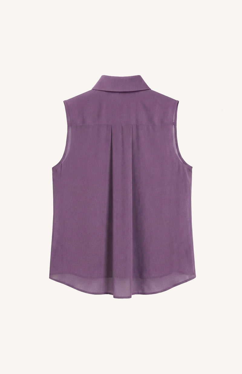 Ruffle Tie-Neck Blouse