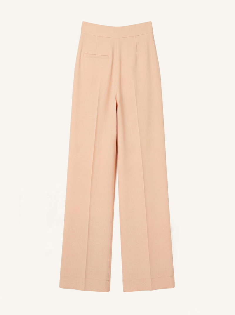 Wide Leg Pleat Pants