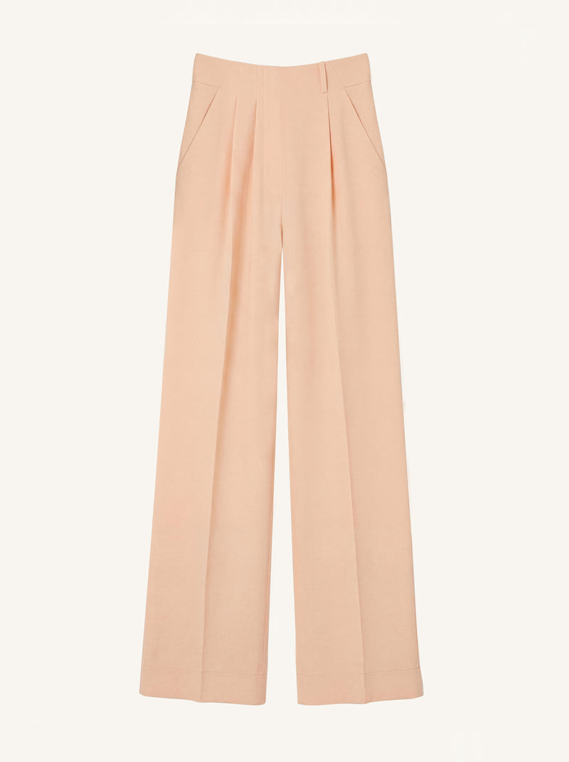 Wide Leg Pleat Pants