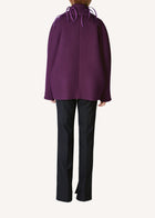 Zipper Feather Coat