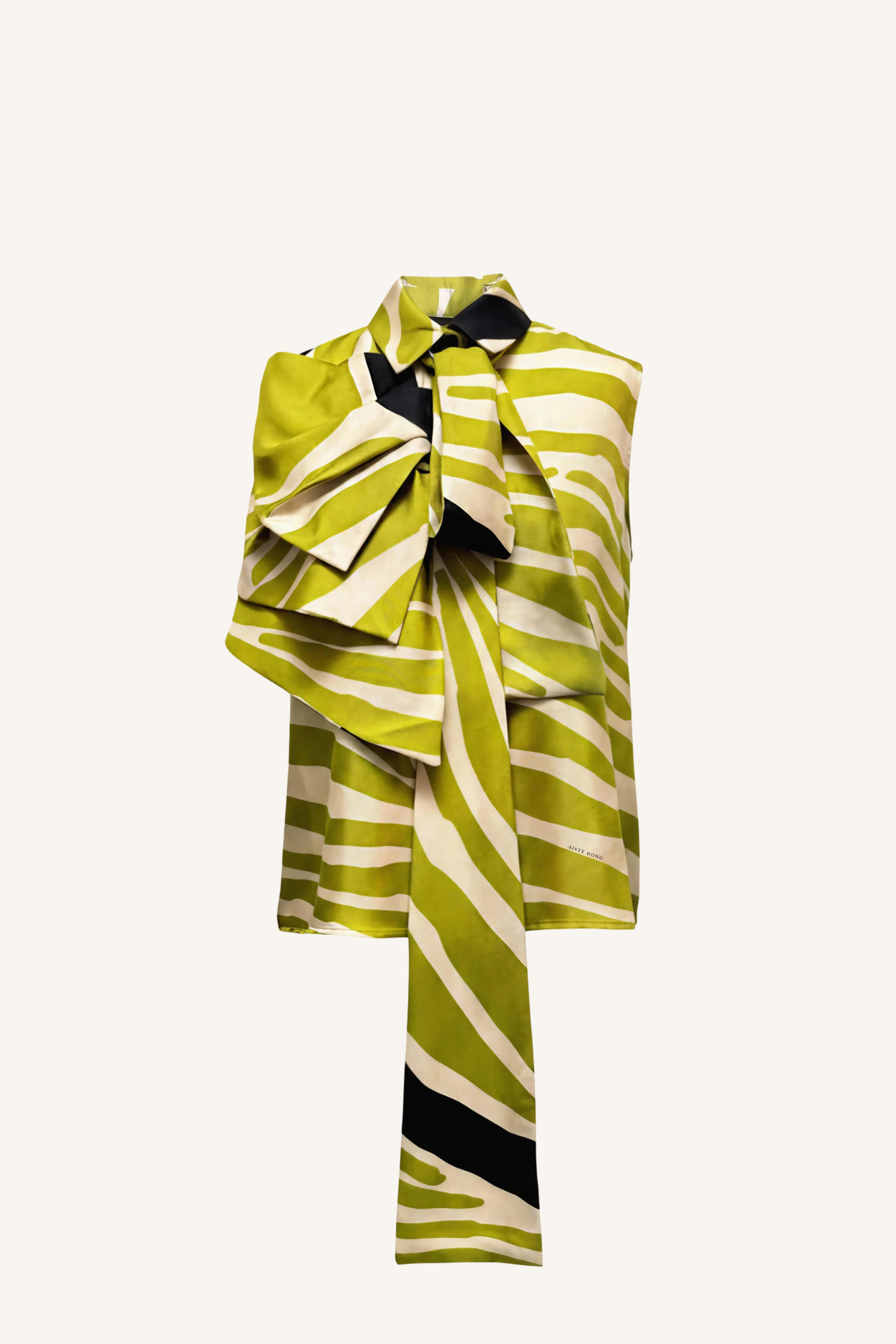 Ruffle Tie-Neck Top