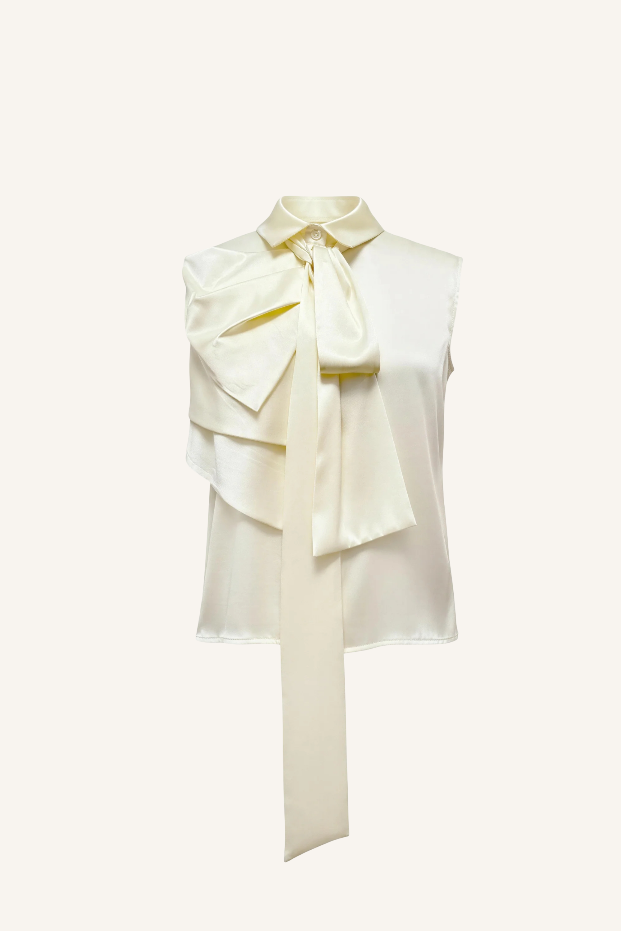 Ruffle Tie-Neck Top