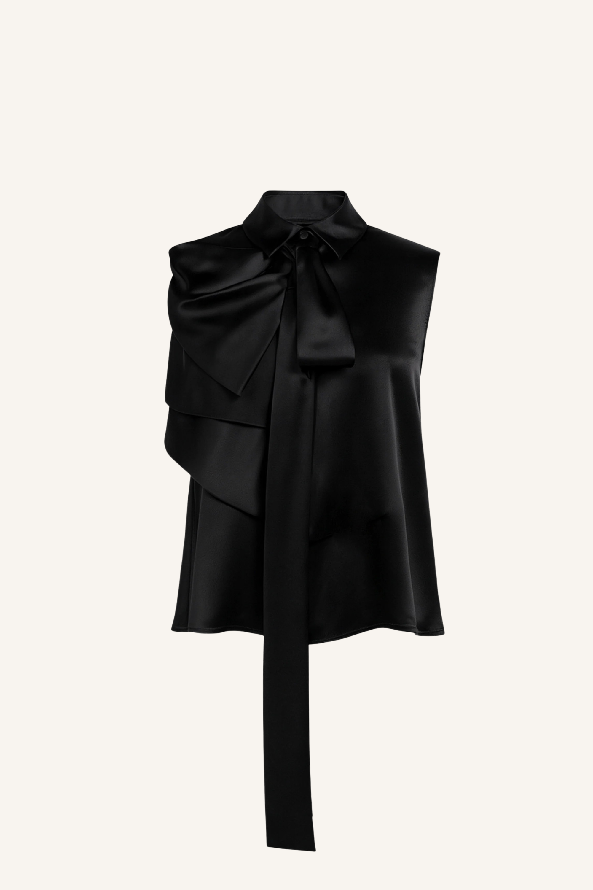 Ruffle Tie-Neck Top