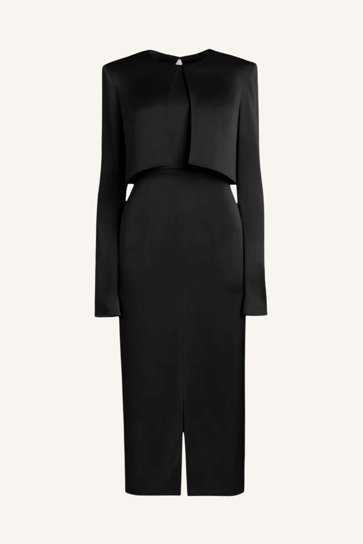 Open Back Midi Dress