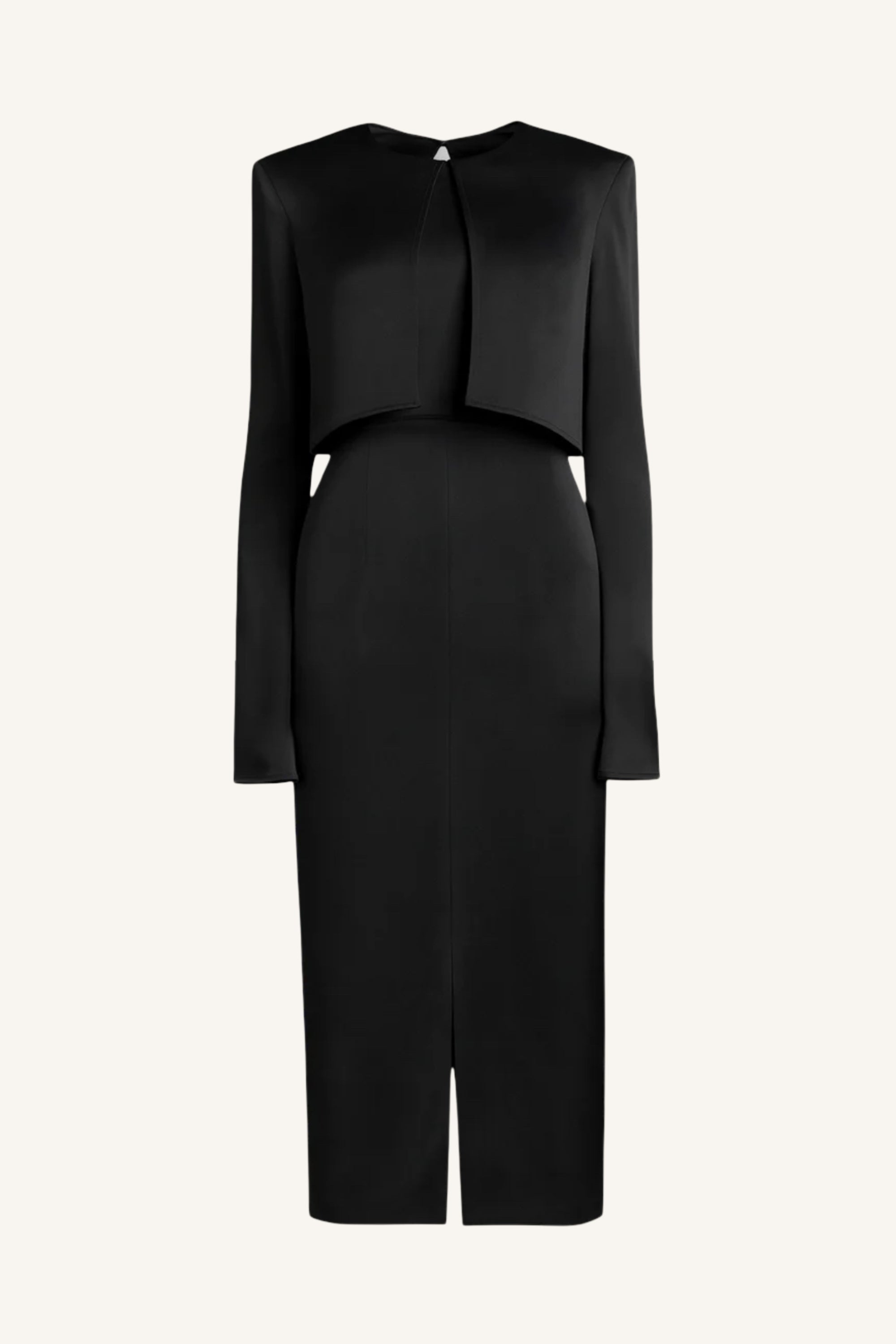 Open Back Midi Dress