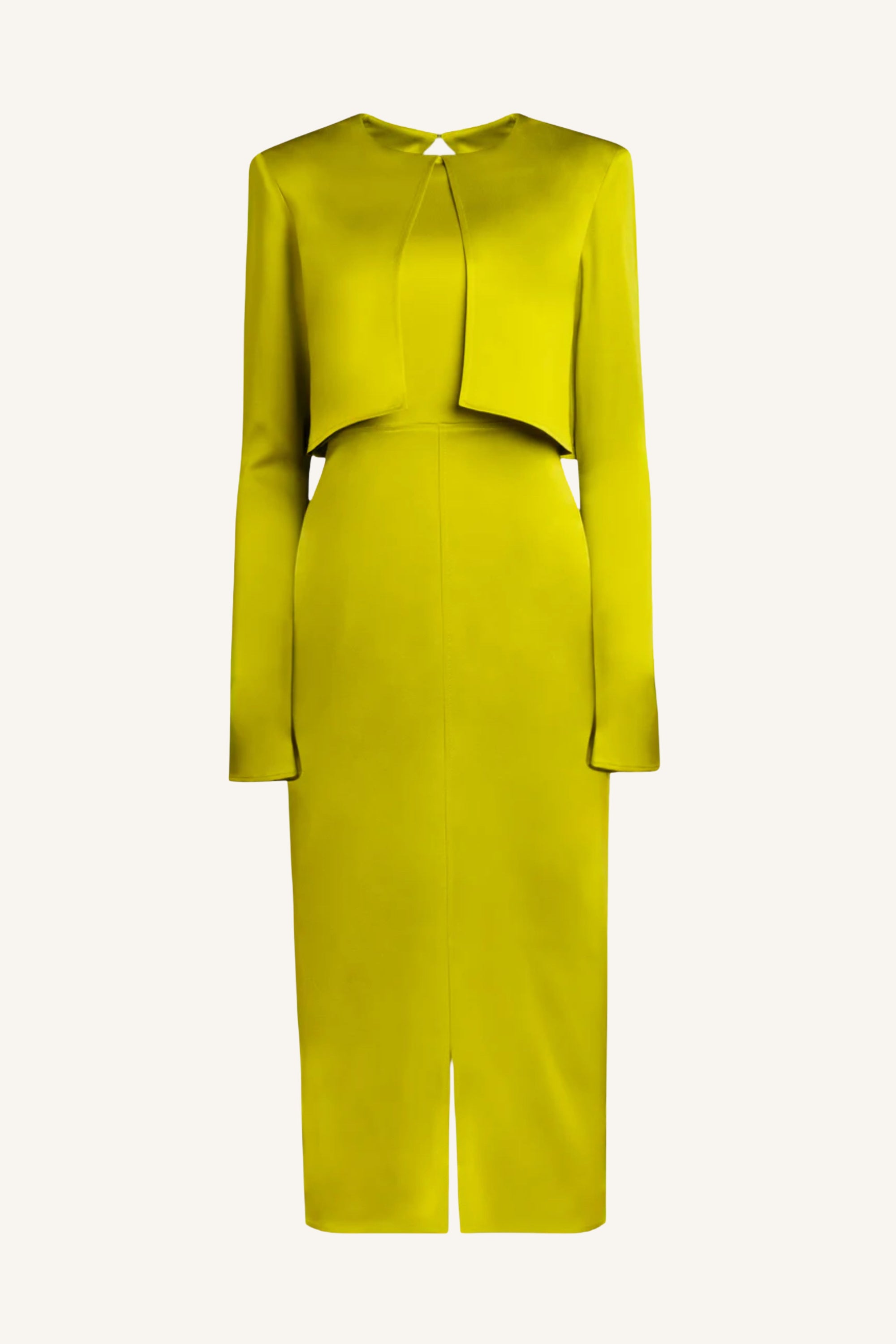 Open Back Midi Dress