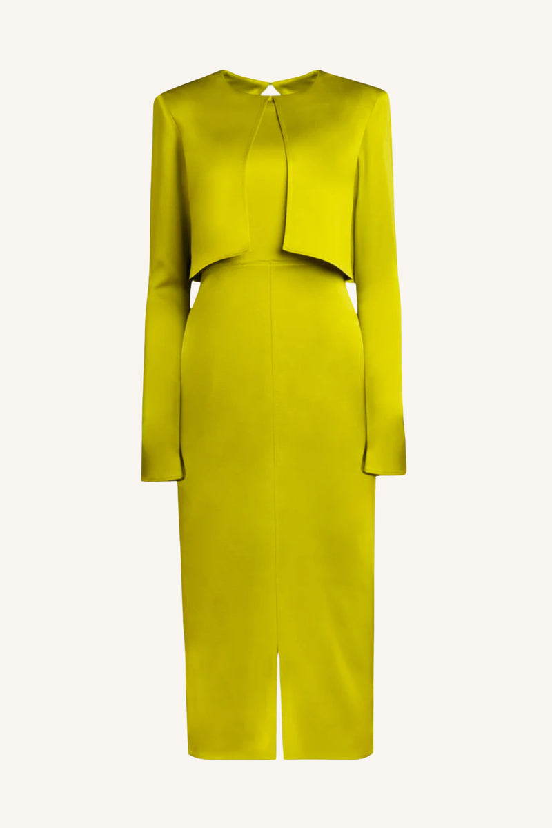 Open Back Midi Dress