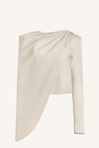 Draped Shoulder Top