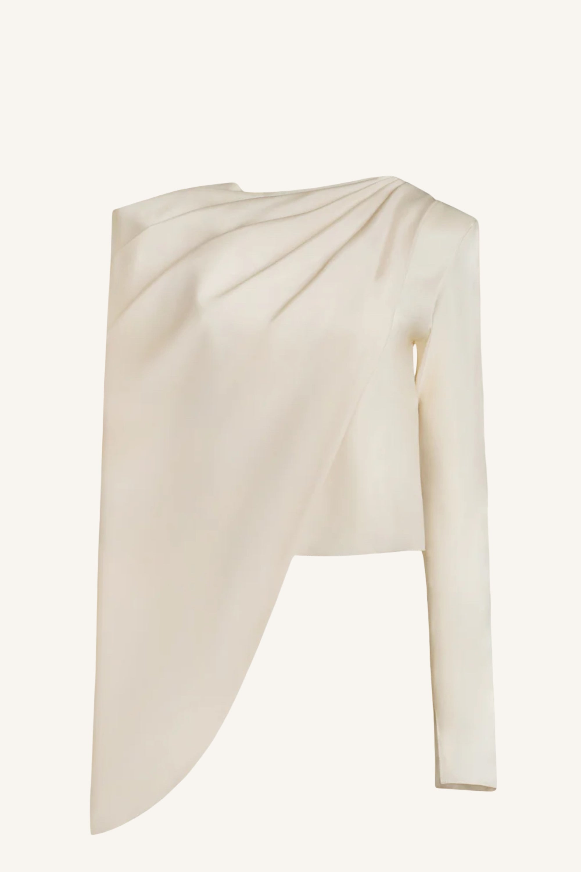 Draped Shoulder Top