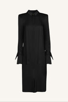 Back Flap Shirt Dress